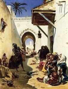 unknow artist Arab or Arabic people and life. Orientalism oil paintings 149